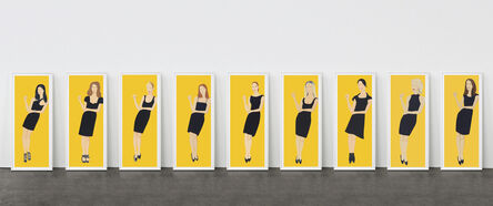 Alex Katz, ‘Black Dress Portfolio’, 2015