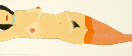 Tom Wesselmann, ‘Reclining Nude (Variable Edition) No.32’, 1997