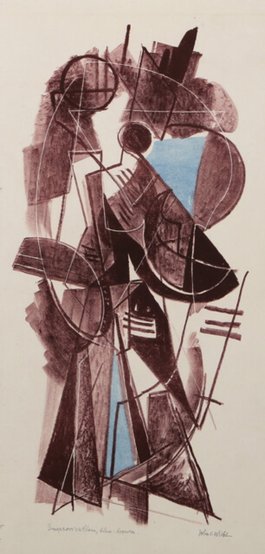 Improvisation, Blue-Brown