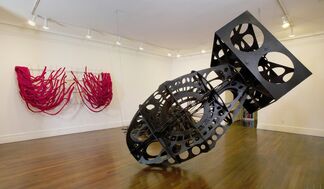 Robert Morris. Red and Black Black and Red, installation view