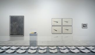 Anthony McCall: Notebooks & Duration Drawings, 1972-2013, installation view