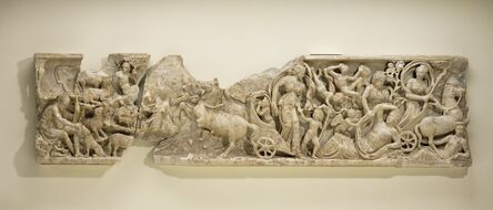 ‘Front of a Sarcophagus with the Myth of Endymion’, ca. 210 CE