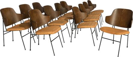 Ib Kofod-Larsen, ‘Twelve Penguin Chairs’, circa 1952
