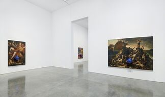 Jeff Koons: Gazing Ball Paintings, installation view