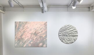 Axis of space and time, installation view