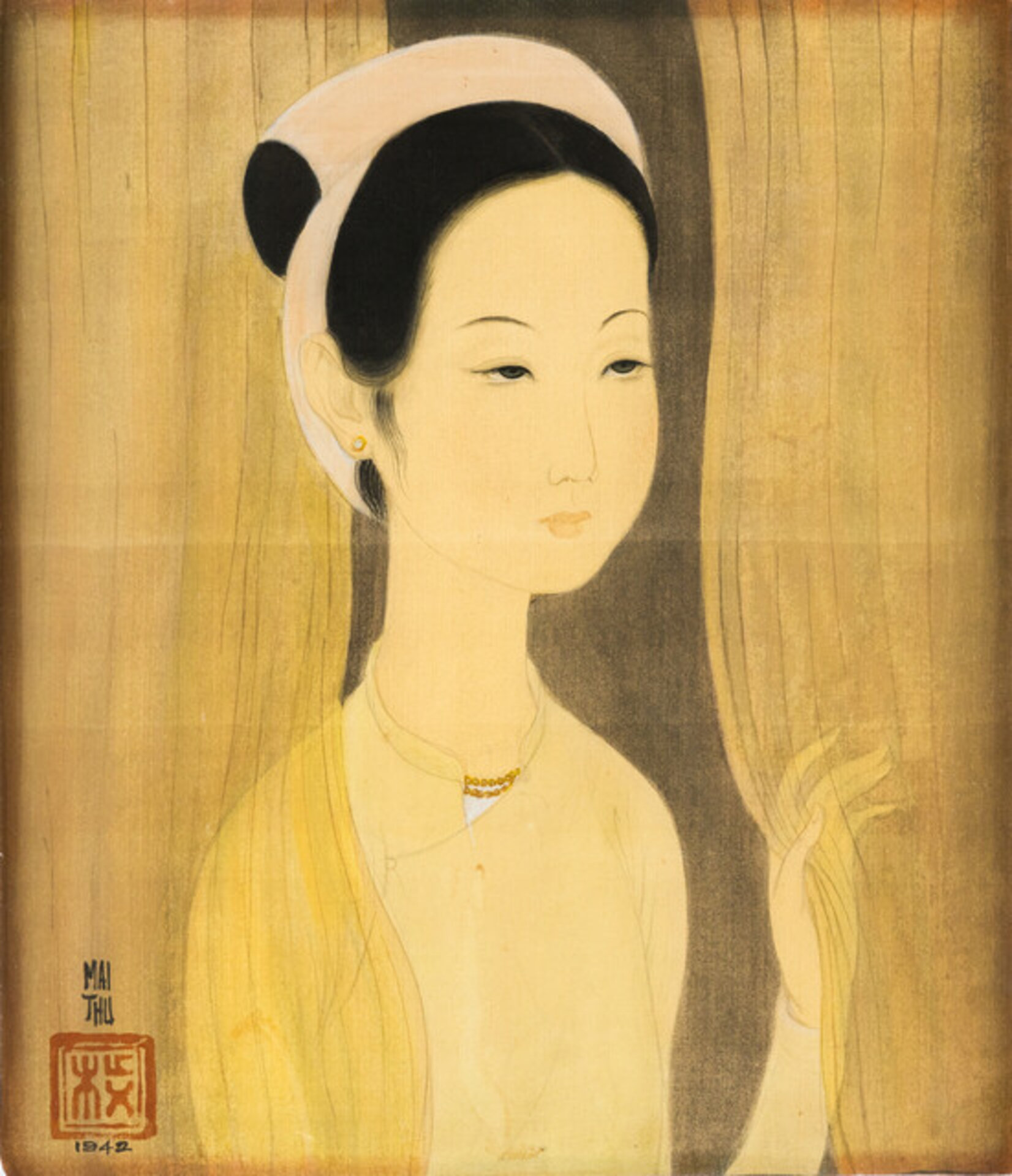 Turban blanc