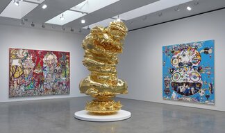 Takashi Murakami: In the Land of the Dead, Stepping on the Tail of a Rainbow, installation view