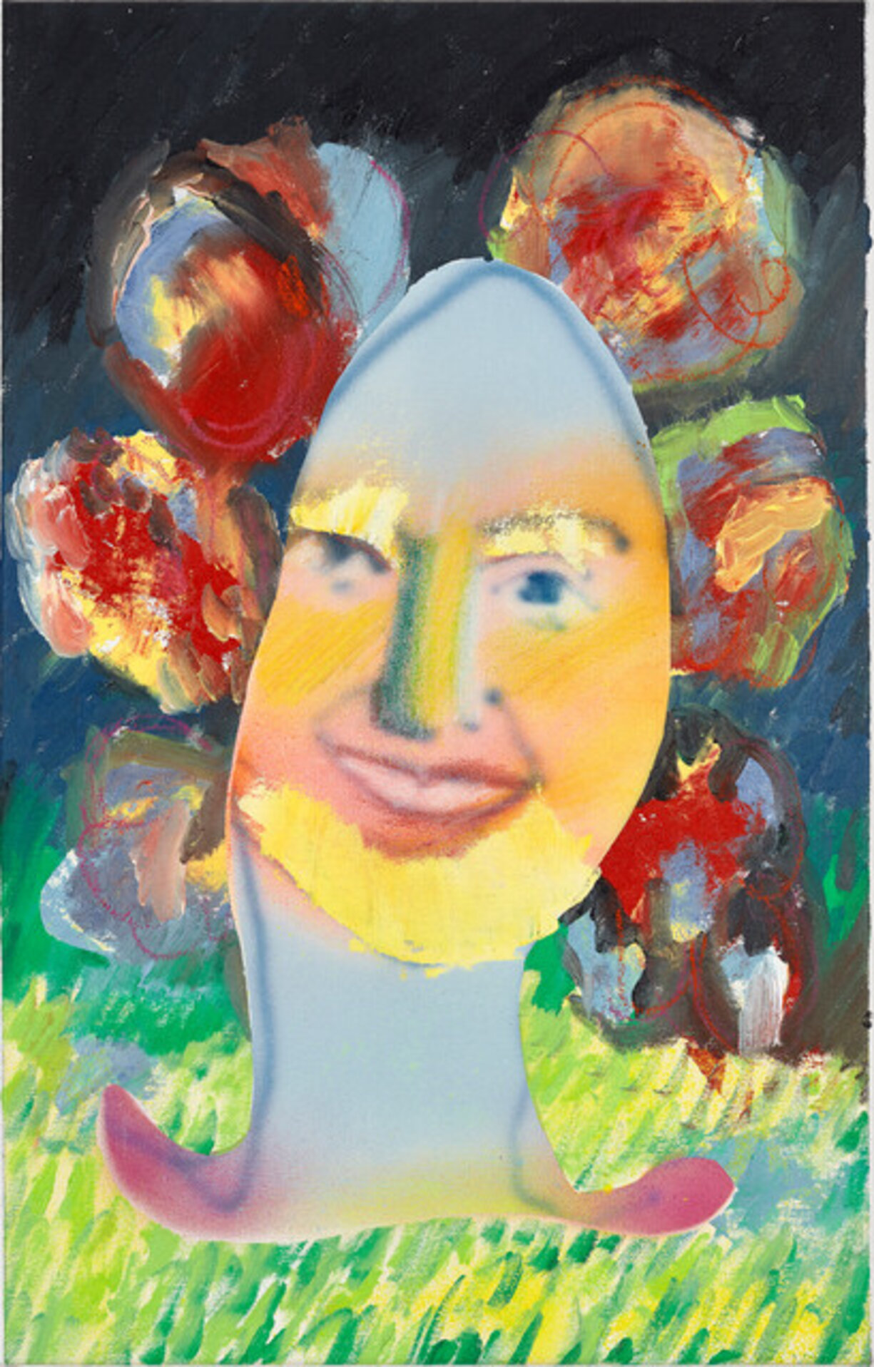 Sunflower face