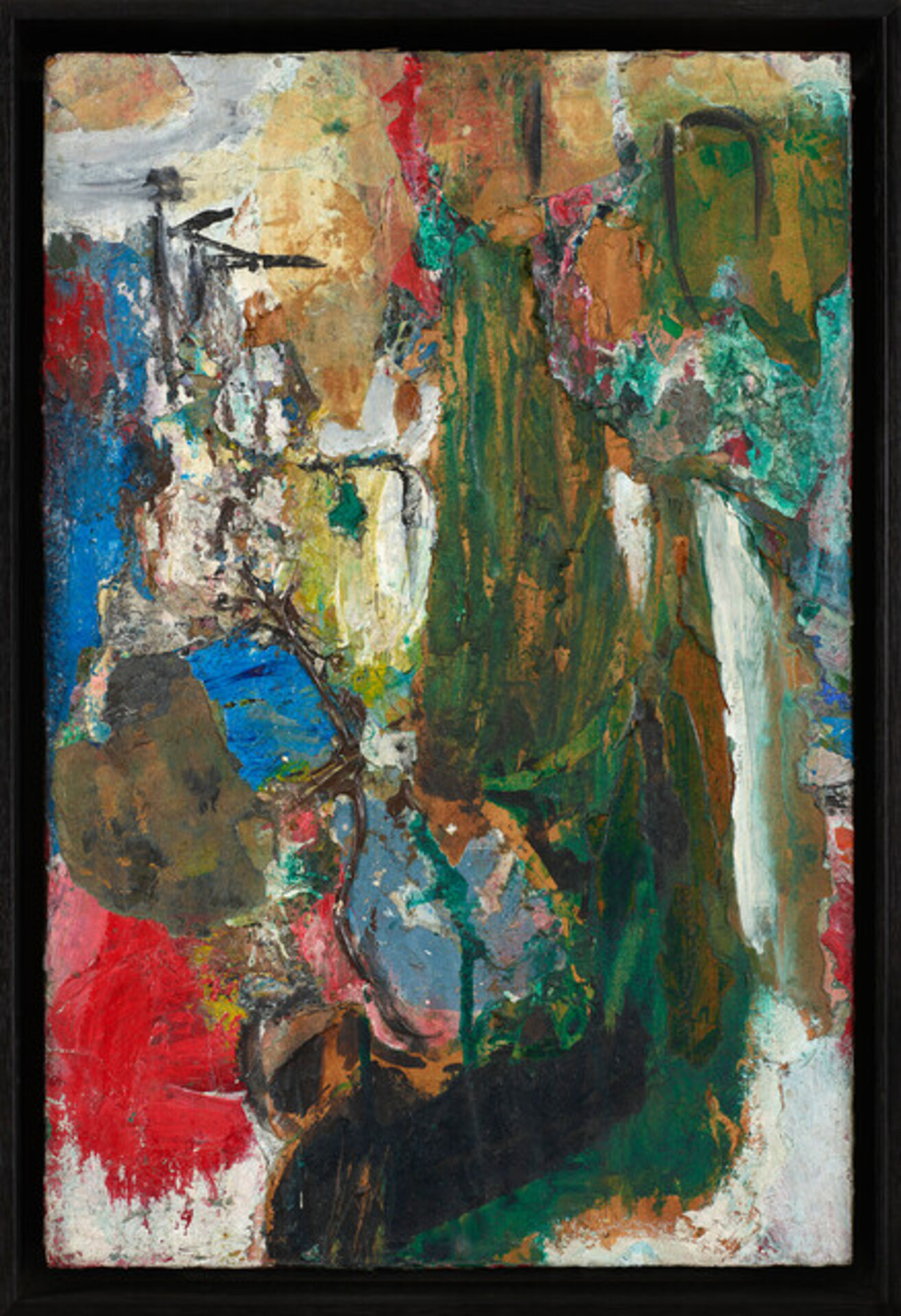 Untitled Collage Painting