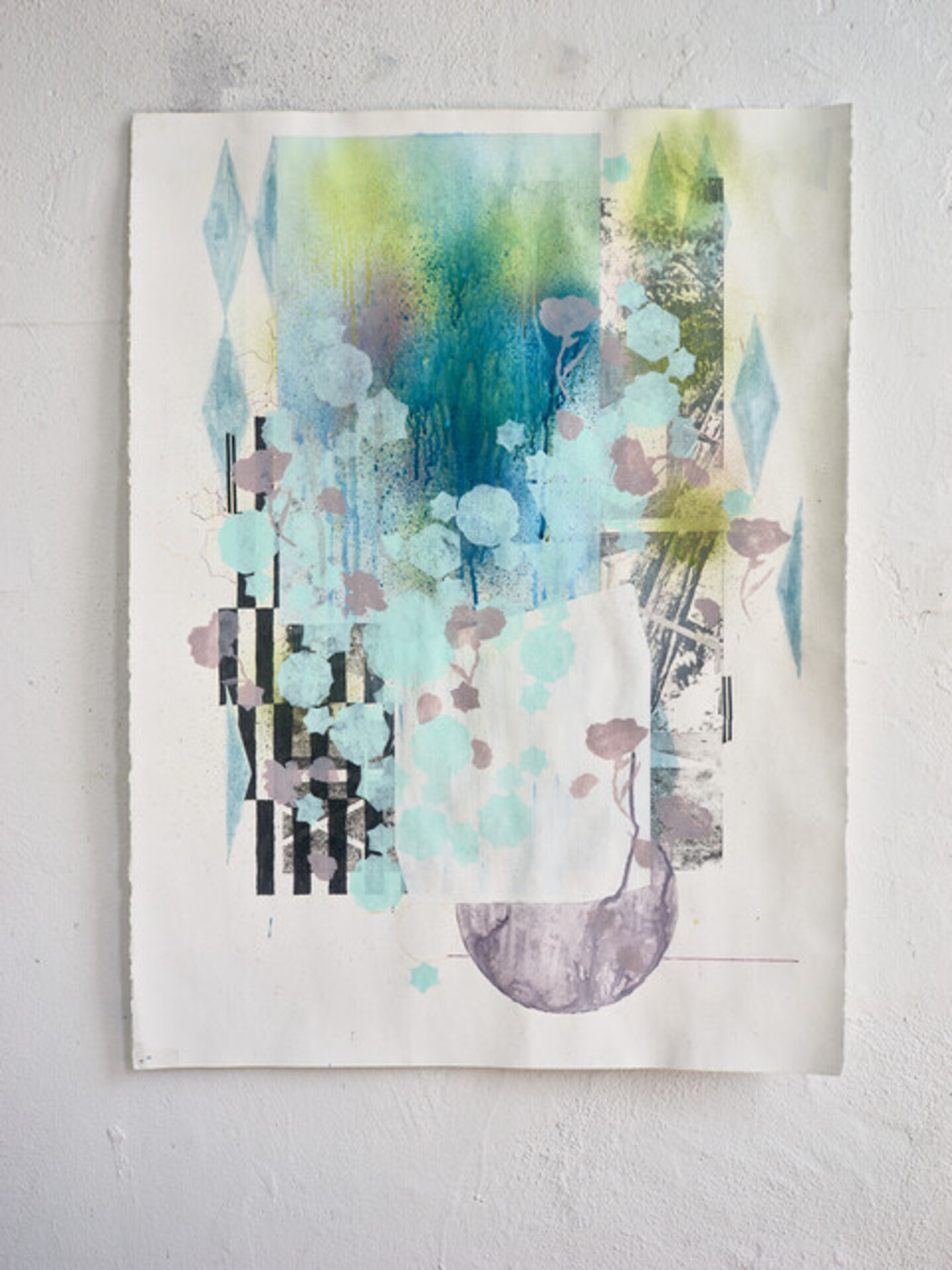 Untitled (sourced from the blck indices; formed and regulated; meandering and purposeful)