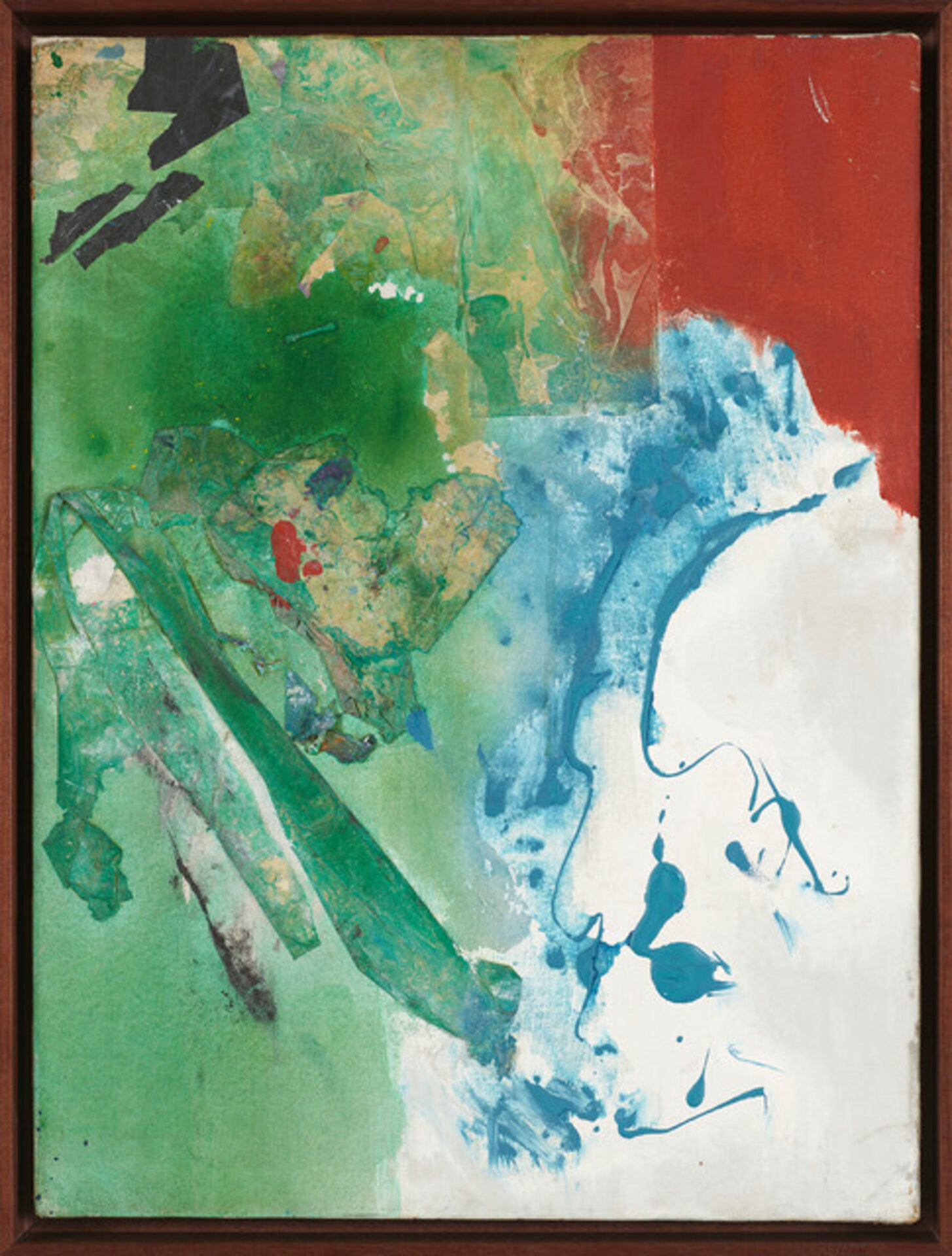 Untitled Collage Painting