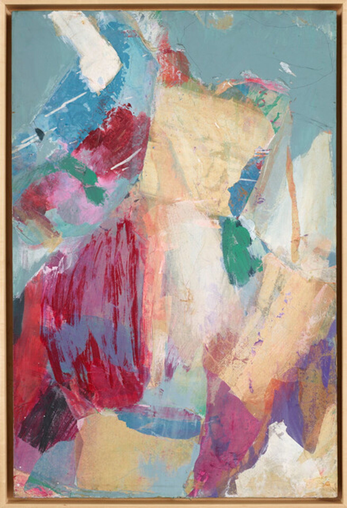 Untitled Collage Painting
