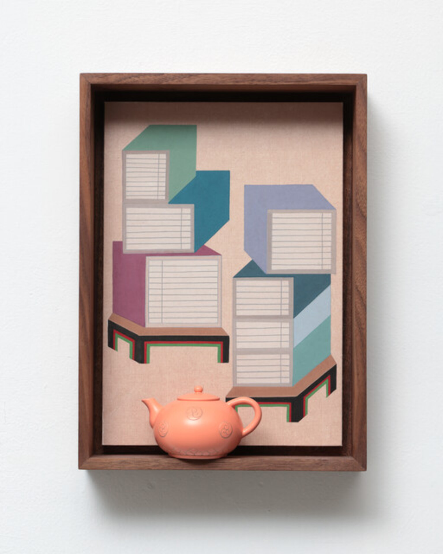 Constructed Bookcase B-03 Rhythm_Teapot