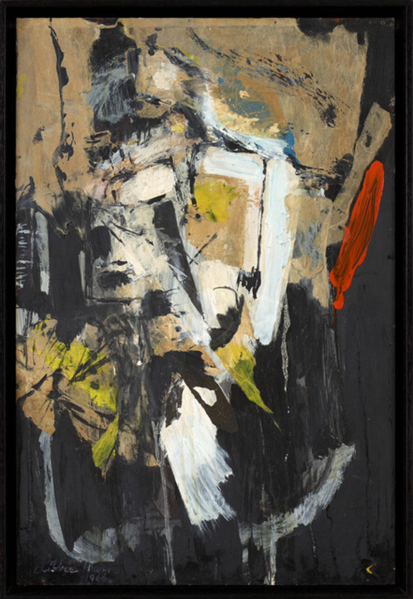 Untitled Collage Painting