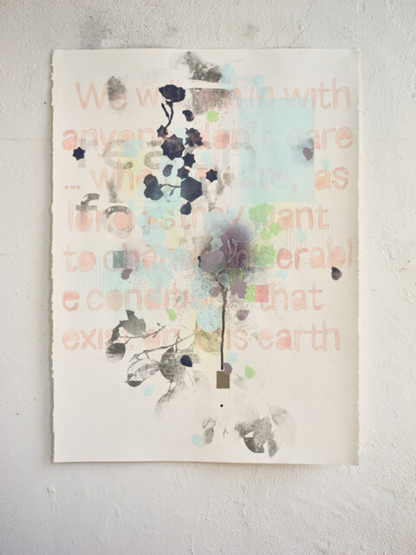 Untitled (We will join Malcolm) v
