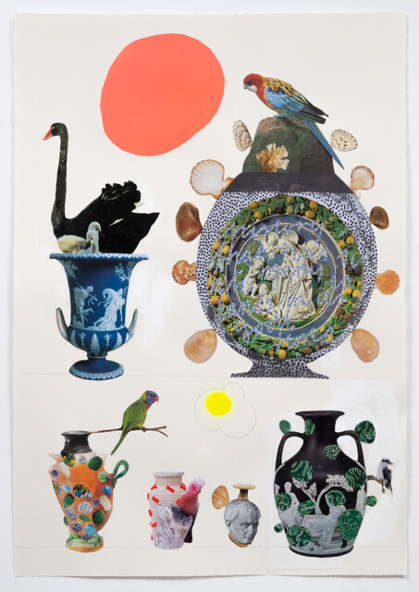 Portland Vase and Della Robbia (for Judith Wright)