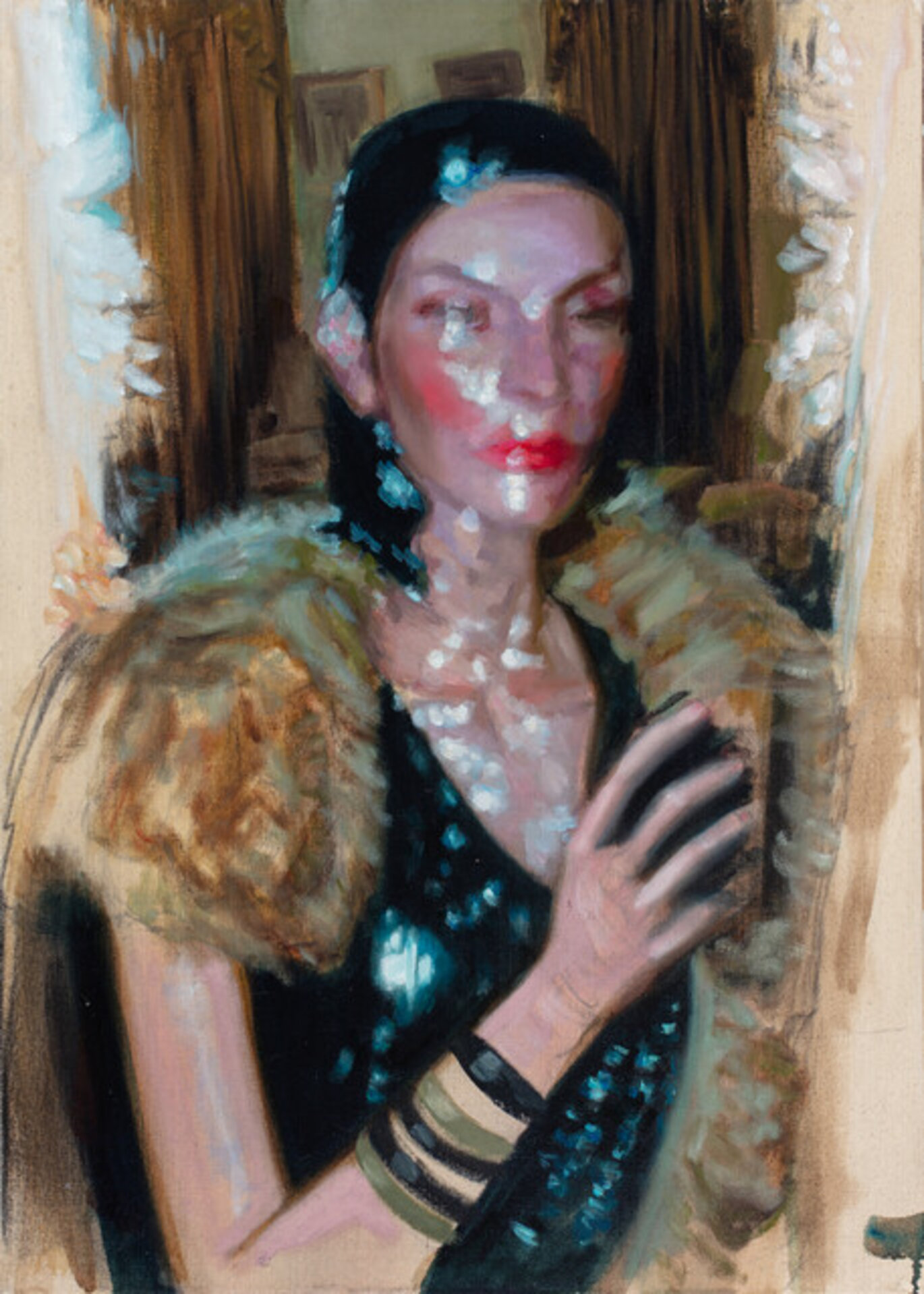 Unfocused portrait