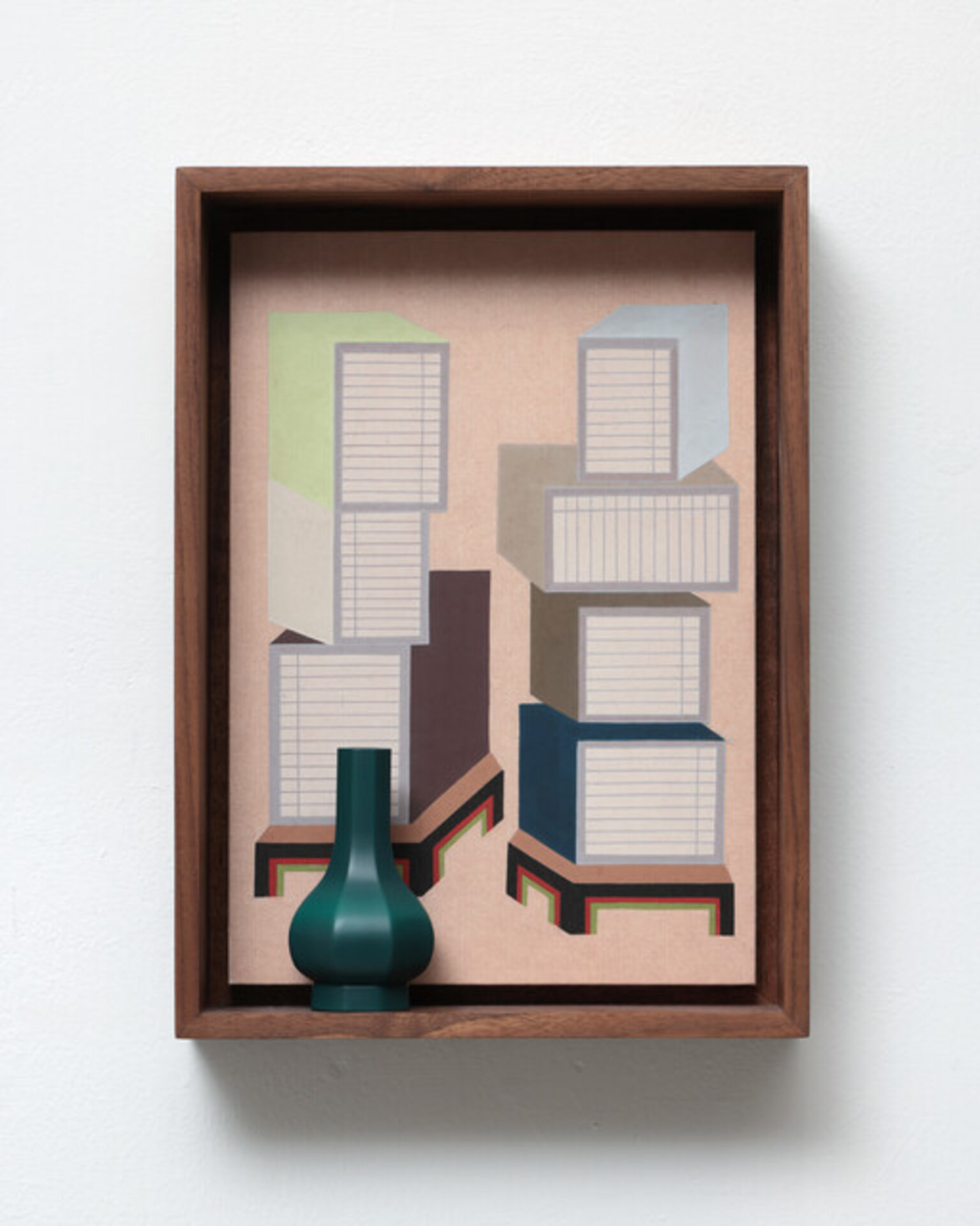 Constructed Bookcase B-03 Rhythm_Bottle