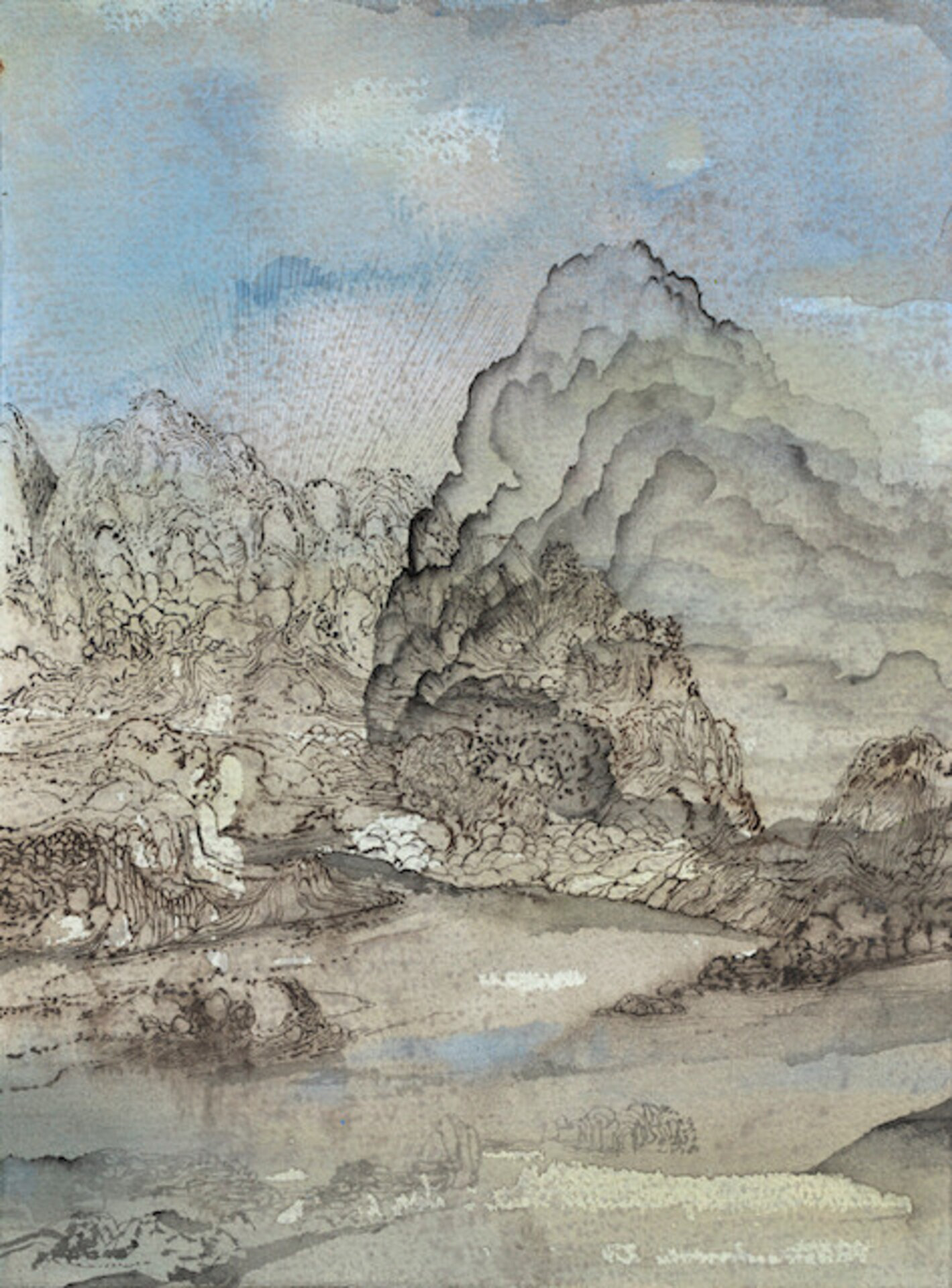 Mountainous Island