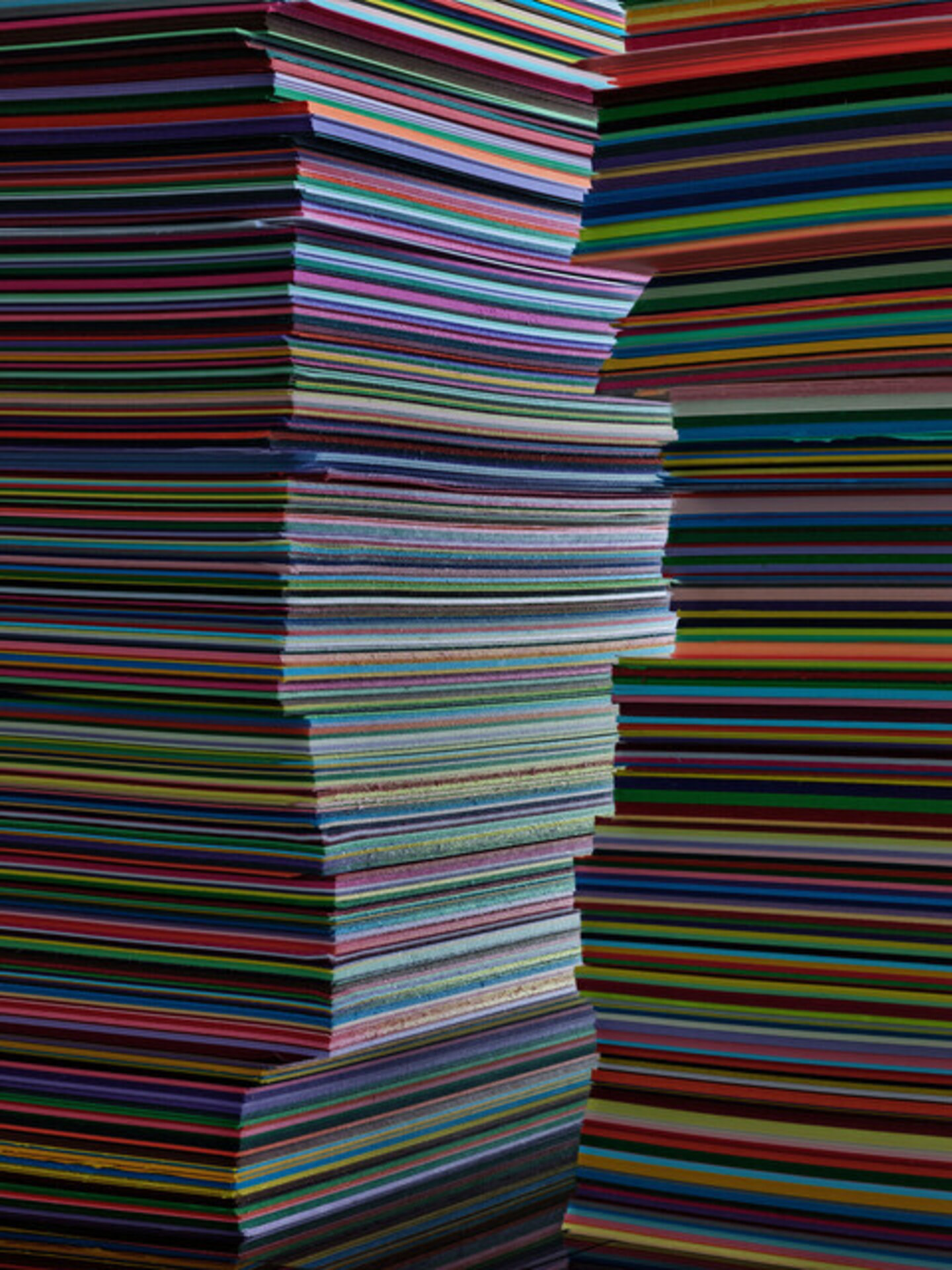 Colored Paper Abstraction #1