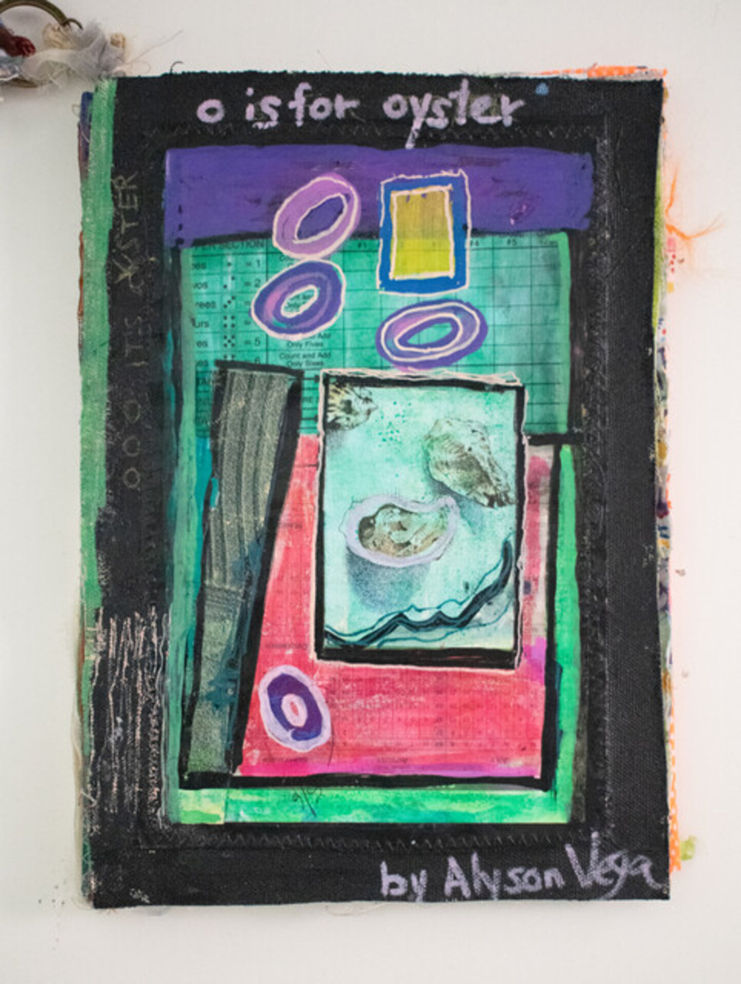 O is for Oyster (Artist Book)
