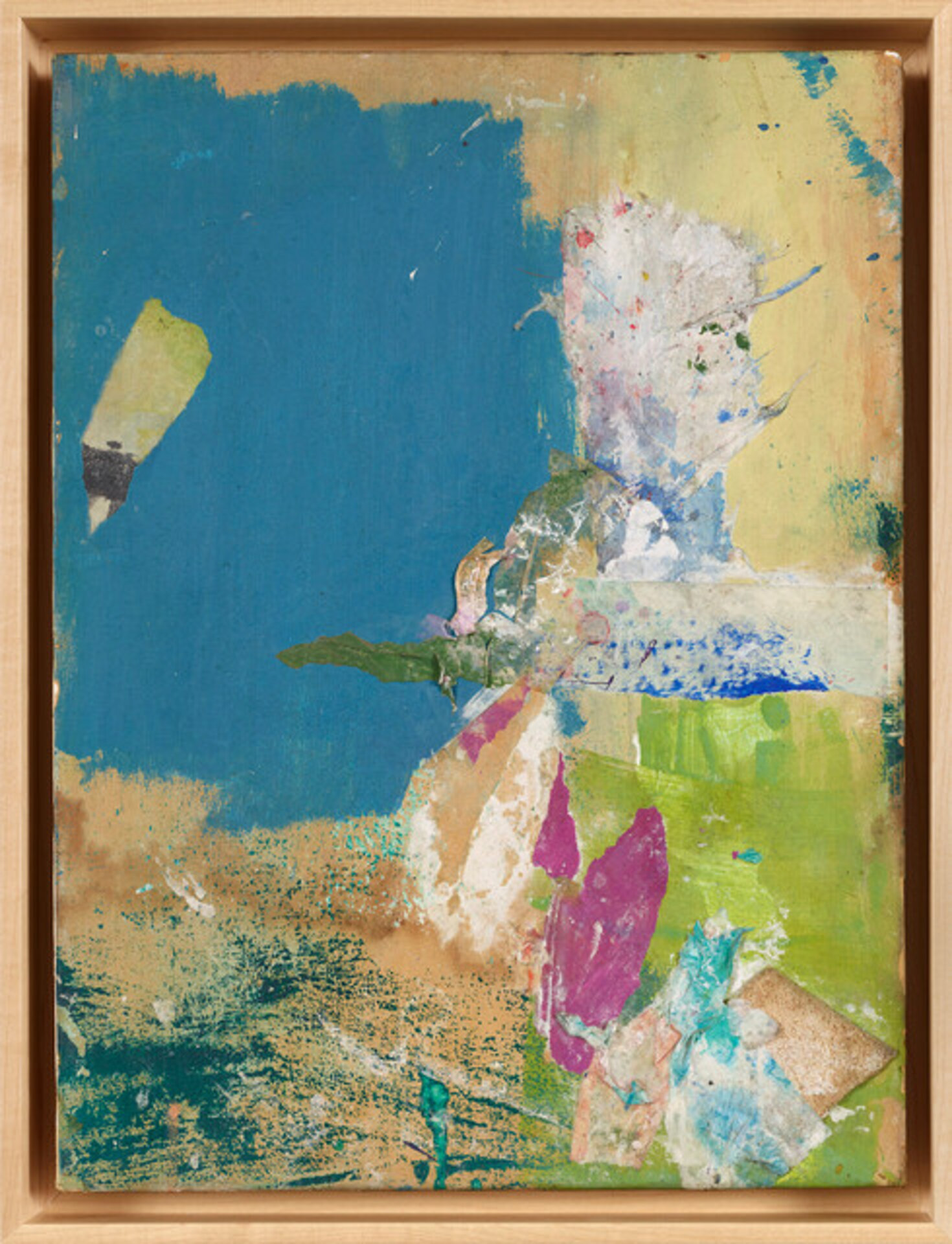 Untitled Collage Painting