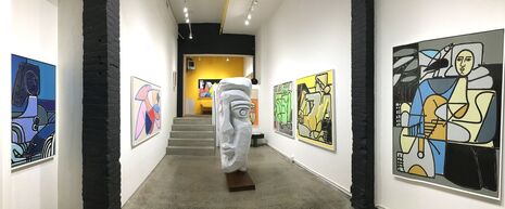 “THE NEW FIGURATIVE” Featuring America Martin - New York, installation view