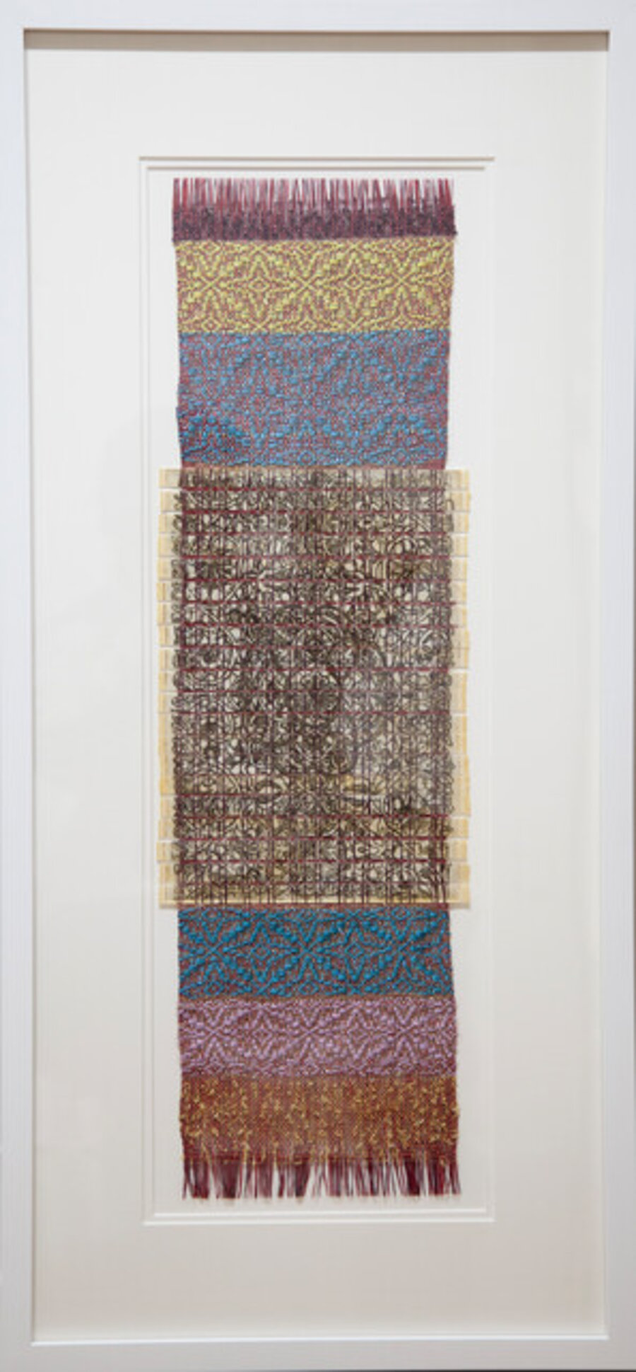 Venetian Lace Pattern with Overshot Weaving