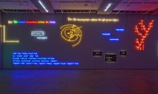 'Agnosia, an Illuminated Ontology' an Installation by Joseph Kosuth, installation view