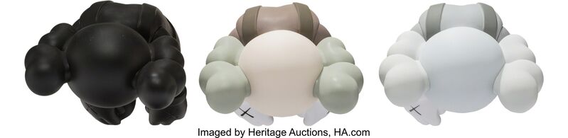 KAWS, ‘Small Lie, set of three’, 2017, Sculpture, Painted cast vinyl, each, Heritage Auctions