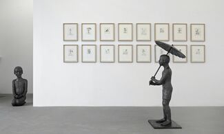 Lena Cronqvist: Torrnålar och skulpturer 2016 - 2018, installation view