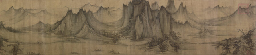 Section of Fishing in a Mountain Stream, Northern Song dynasty