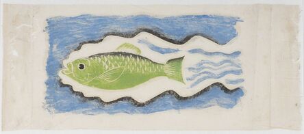 Edward Bawden, ‘Fish’, 1923-1924