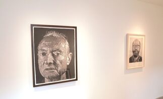 Chuck Close, installation view