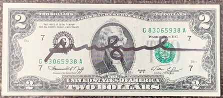 Andy Warhol, ‘Two Dollar Bill’, 1976