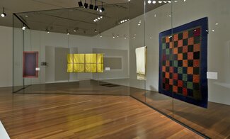 On the Grid: Textiles and Minimalism, installation view