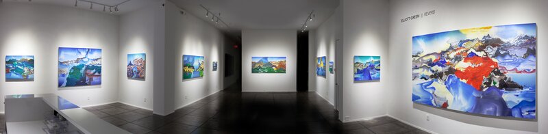 Elliott Green, ‘Blue Tonnage’, 2018, Painting, Oil on linen, Ferrara Showman Gallery