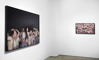 Mosh Pits, Raves and One Small Orgy: New Paintings by Dan Witz, installation view