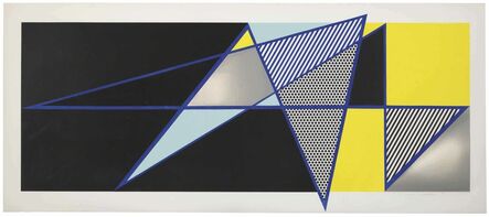 Roy Lichtenstein, ‘Imperfect 44 3/4" x 103", from Imperfect Series’, 1988