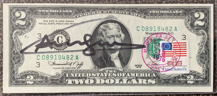 Andy Warhol, ‘Two Dollar Bill’, 1976