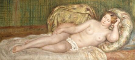Pierre-Auguste Renoir, ‘Large Nude on Cushions’, 1907
