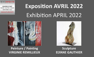 Exhibition Virginie Remillieux et Elyane Gauthier, installation view