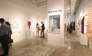 Blue and Joy: When the Wind Retraces Its Steps, installation view
