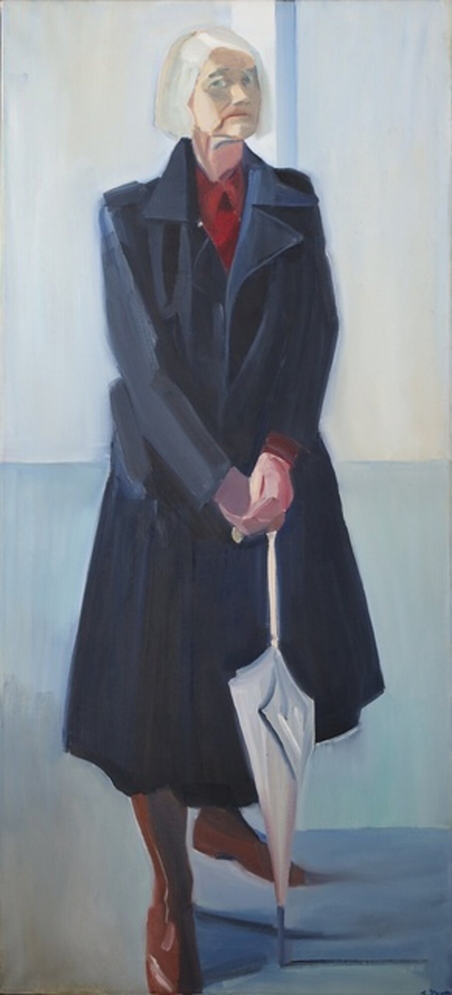 Self-portrait with Dark Coat