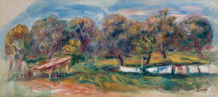 Pierre-Auguste Renoir, ‘Paysage aux Collettes’, 1905-1910