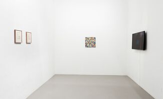 Any body suspended in space will remain in space until made aware of its situation, installation view
