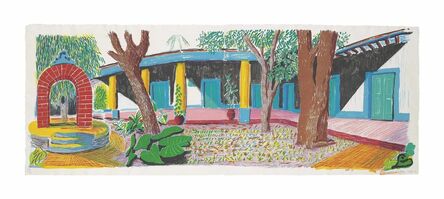 David Hockney, ‘Hotel Acatlán: Second day, from: The Moving Focus Series’, 1985