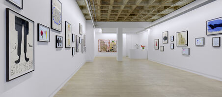 Rose Wylie - Works on paper, installation view