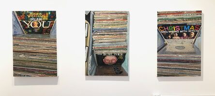 Jim Weidle, ‘Vinyl Triptych’, 2022