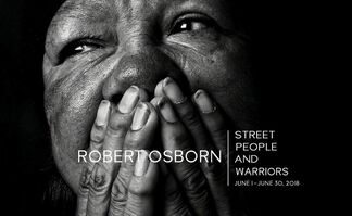 Robert Osborn: Street People & Warriors, installation view